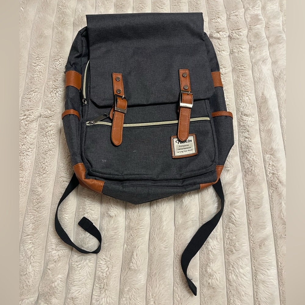 Fenskin Vintage Canvas Laptop Backpack